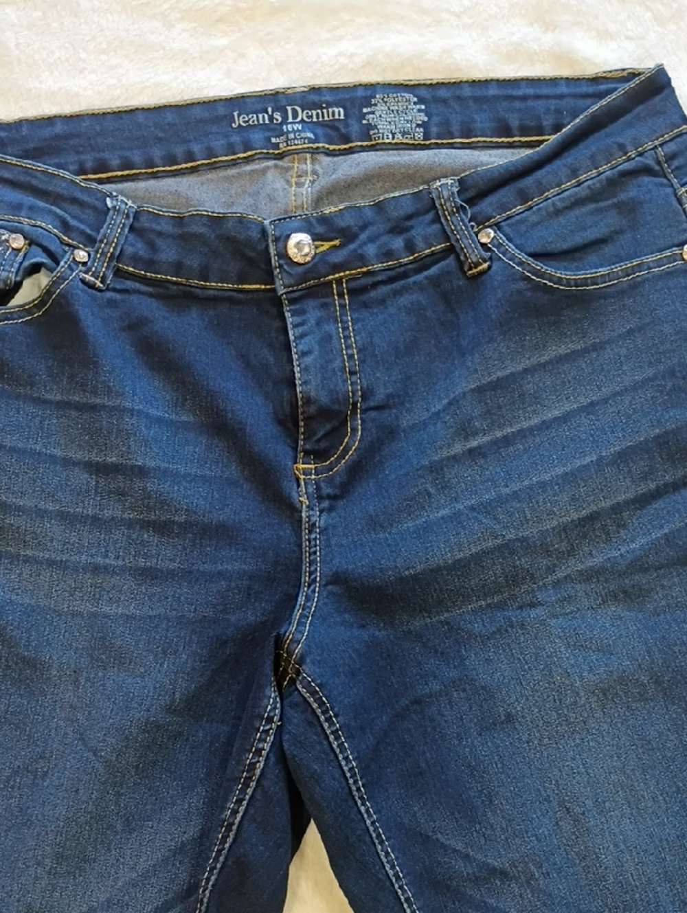 Jean's Denim Dark Blue Shorts